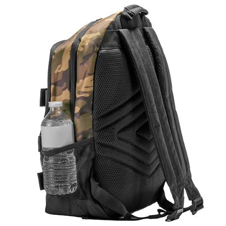 Sac à dos 2 compartiments et dos et bretelles rembourrés camo Green 2 - vertbaudet enfant 