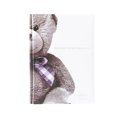 Journal de naissance ourson Blanc 2 - vertbaudet enfant 