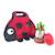 Lot de 3 couverts inox puzzle avec étui ladybird Multi-coloured 3 - vertbaudet enfant 