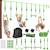 Tyrolienne enfant 10m max. 50kg - kit complet - nombreux accessoires - vert Green 1 - vertbaudet enfant 