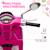 Scooter électrique enfant vespa 6v - musiques, feu av, entrée usb, radio fm - 2 roues auxiliaires Green+Pink+White 11 - vertbaudet enfant 