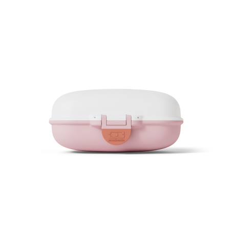 Boite à goûter enfant 600ml gram Blanc/rose+Bleu capy+Bleu dino+Bleu infinity+Bleu wolf+Cannelle fox+Rose birds+Rose blush+Rose moka+Rose papercut+Vert forest+Vert natural+Vert raccoon 2 - vertbaudet enfant 