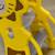 Toboggan enfant - panier basket, ballon, pompe inclus - hdpe Yellow 5 - vertbaudet enfant 