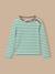 T-shirt marinière fille tissu liberty Rayure cerise+Rayure marine+Rayure rose+Rayure verte 7 - vertbaudet enfant 