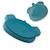Assiette + bol ventousés en silicone ourson bleu Blue 5 - vertbaudet enfant 