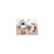 Peluche - peluche toodoux zèbre - 15 cm Black 3 - vertbaudet enfant 