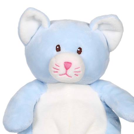 Peluche - peluche toodoux chat - 15 cm Blue 2 - vertbaudet enfant 