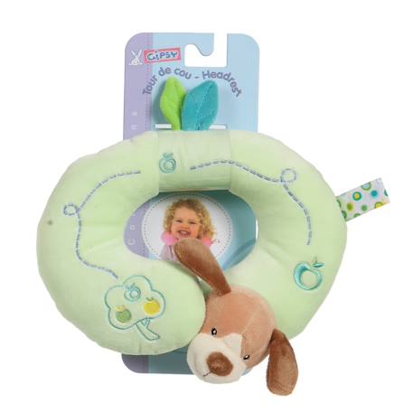 Tour de cou motif pomme et chien Green 1 - vertbaudet enfant 