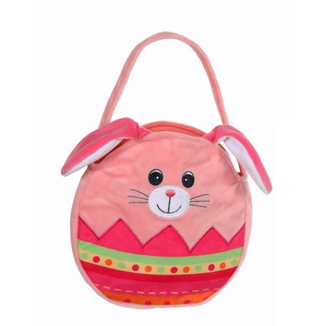 Peluche - bonbonnière lapin - 16 cm Pink 1 - vertbaudet enfant 