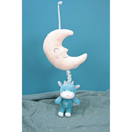 Boîte à musique les ptits féeriques dragon - 32 cm Blue 2 - vertbaudet enfant 