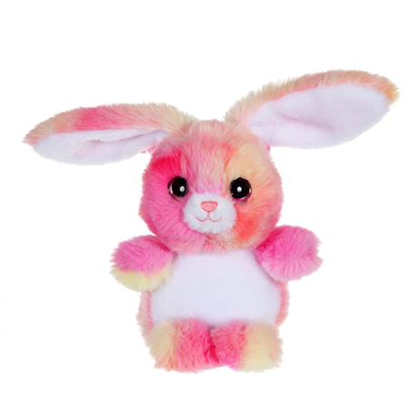 Peluche - peluche lapin cloudy 15 cm - rose Pink 1 - vertbaudet enfant 