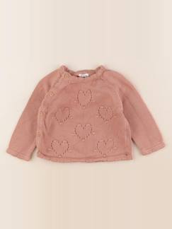 Seconde main-Fille-Pull, gilet, sweat-Gilet - 12 mois