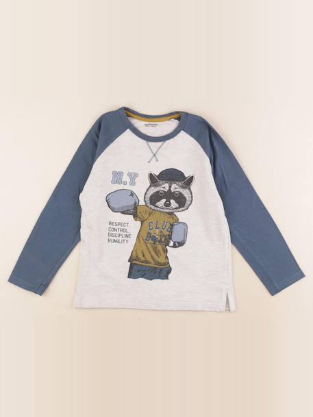Tee-shirt - 6 ans Bleu 1 - vertbaudet enfant 
