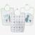 Lot de 3 bavoir bébé Blanco 1 - vertbaudet enfant 