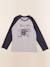 Tee-shirt - 8 ans Bleu, gris 1 - vertbaudet enfant 