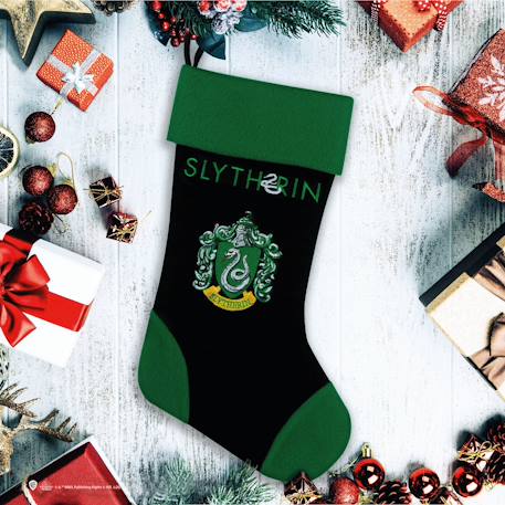 Chaussette de noël serpentard - harry potter Black 4 - vertbaudet enfant 