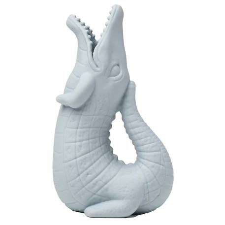 Pichet de plage crocodile en silicone Duck egg blue 1 - vertbaudet enfant 