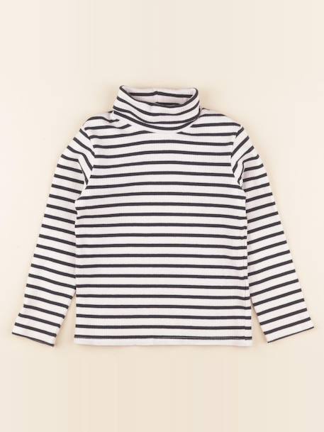 Sous-pull - 6 ans Blanc, bleu 1 - vertbaudet enfant 