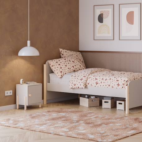 Chevet enfant 1 tiroir - gamme daphné Beige 1 - vertbaudet enfant 