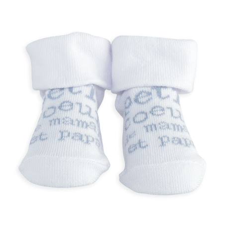 Chaussettes pour bébé - petit coeur Blanco 1 - vertbaudet enfant 