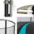 Trampoline ø 360cm + filet de sécurité + échelle + kit ancrage - punchi 360 bleu Blue 4 - vertbaudet enfant 