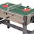 Kangui table de jeux 4 en 1 - babyfoot barres télescopiques, ping pong, hockey, basket Grey 6 - vertbaudet enfant 