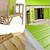 Maisonnette enfant extérieur en bois tinni avec plateforme Brown 4 - vertbaudet enfant 