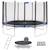 Trampoline rond 430cm avec filet, échelle, bâche et kit d'ancrage Blue 2 - vertbaudet enfant 