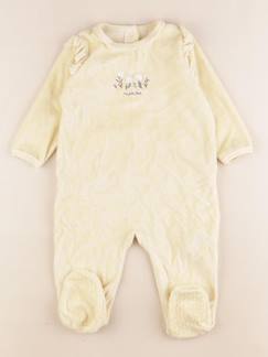 Seconde main-Fille-Pyjama, surpyjama, dors-bien-Pyjama velours - 12 mois