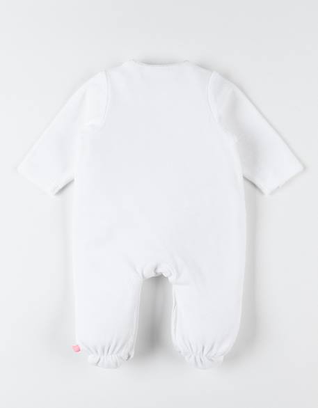 Pyjama dors-bien en velours White 2 - vertbaudet enfant 