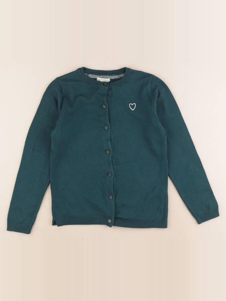 Gilet - 8 ans Vert 1 - vertbaudet enfant 