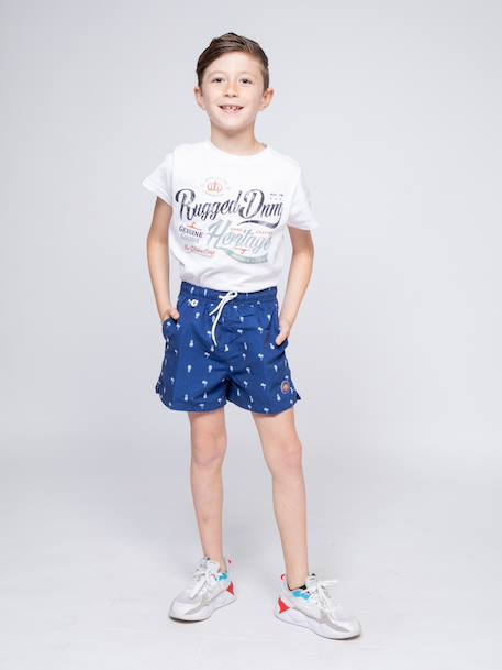 Short de bain giorgio garçon Blue+Red 4 - vertbaudet enfant 
