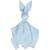 Doudou lapin  en gaze de coton jeanne Beige+Blanc+Blanc à pois or+Bleu+Camel+Écru+Gris+Rose+Terracotta+Vert de gris 19 - vertbaudet enfant 