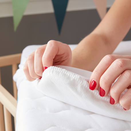 Protège matelas bébé bamboo | alèse imperméable White 5 - vertbaudet enfant 