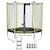 Trampoline jardin ø 250?cm + échelle + kit d'ancrage - jumpi 250 - noir/vert Green 1 - vertbaudet enfant 