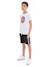 Bermuda molleton bamaga garçon Black 4 - vertbaudet enfant 