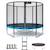 Trampoline ø 300cm + filet + échelle + bâche + kit ancrage - punchi 300 bleu Blue 1 - vertbaudet enfant 
