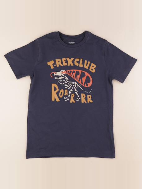 Tee-shirt - 12 ans Bleu 1 - vertbaudet enfant 