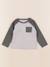 Tee-shirt - 6 mois Gris 1 - vertbaudet enfant 