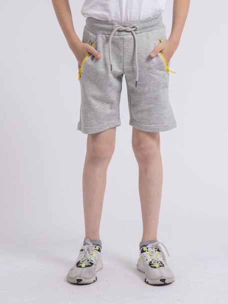 Bermuda molleton berny garçon Grey 1 - vertbaudet enfant 