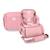 Réhausseur voyage 2 en 1 sac isotherme sushi Rose 4 - vertbaudet enfant 