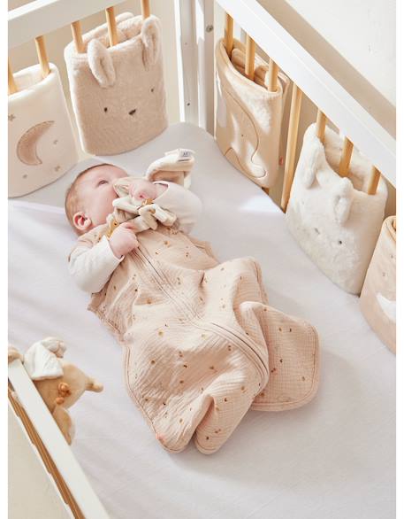Protèges barreaux pour lits et parcs bébé (6) Ecru, blanc 2 - vertbaudet enfant 