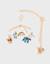 Mobile musical en bois Beige, bleu, gris 2 - vertbaudet enfant 