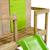 Maisonnette enfant extérieur en bois tinni avec plateforme et toboggan Brown 6 - vertbaudet enfant 