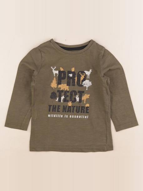 Tee-shirt - 4 ans Vert 1 - vertbaudet enfant 