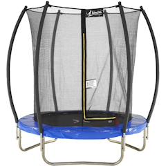 -Trampoline rond ø 180cm avec filet de sécurité intérieur - fpr 180