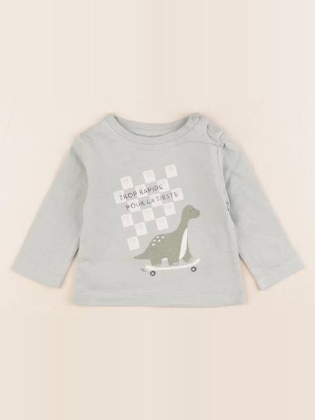 Tee-shirt - 3 mois Vert 1 - vertbaudet enfant 