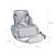 Réhausseur voyage 2 en 1 sac isotherme sushi Gris+Rose 6 - vertbaudet enfant 