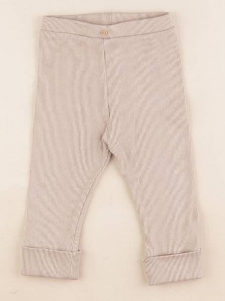 Legging coton - 18 mois Beige 1 - vertbaudet enfant 
