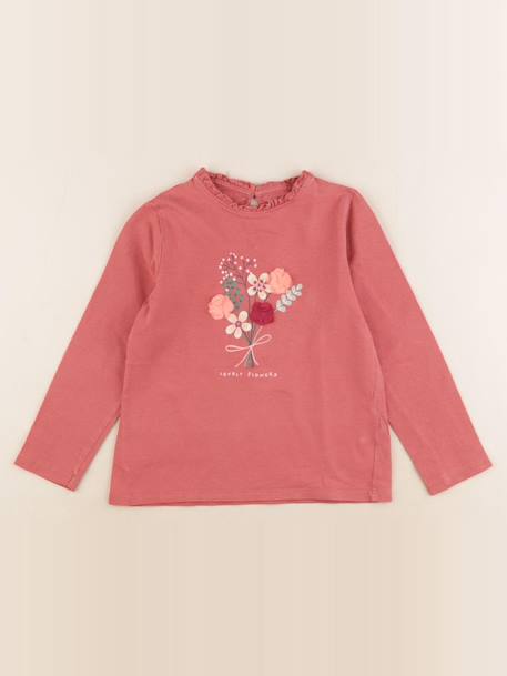 Tee-shirt - 5 ans Rose 1 - vertbaudet enfant 